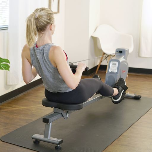 Space Efficient Convenient Magnetic Rowing Machine