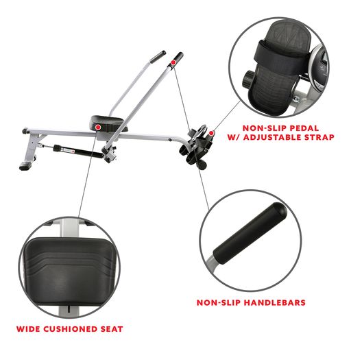 Full Motion Rowing Machine