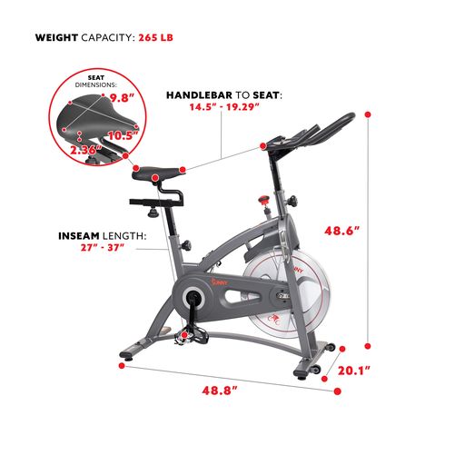 Easy Adjustable Seat Recumbent Bike