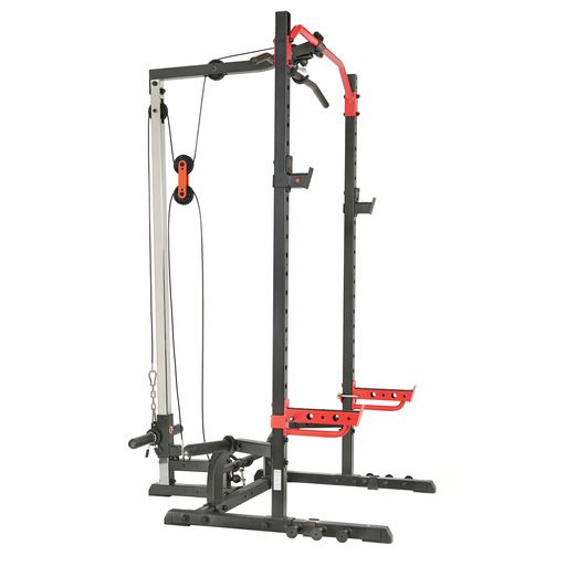 Lat Pull Down Attachment Pulley System for Power Racks