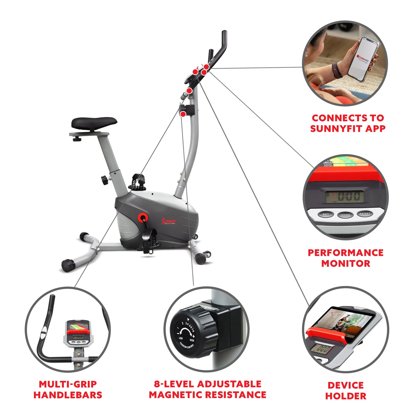 Performance Interactive Series Upright Bike