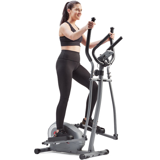 Essentials Series Magnetic Smart Elliptical with Exclusive SunnyFit® App Enhanced Bluetooth Connectivity