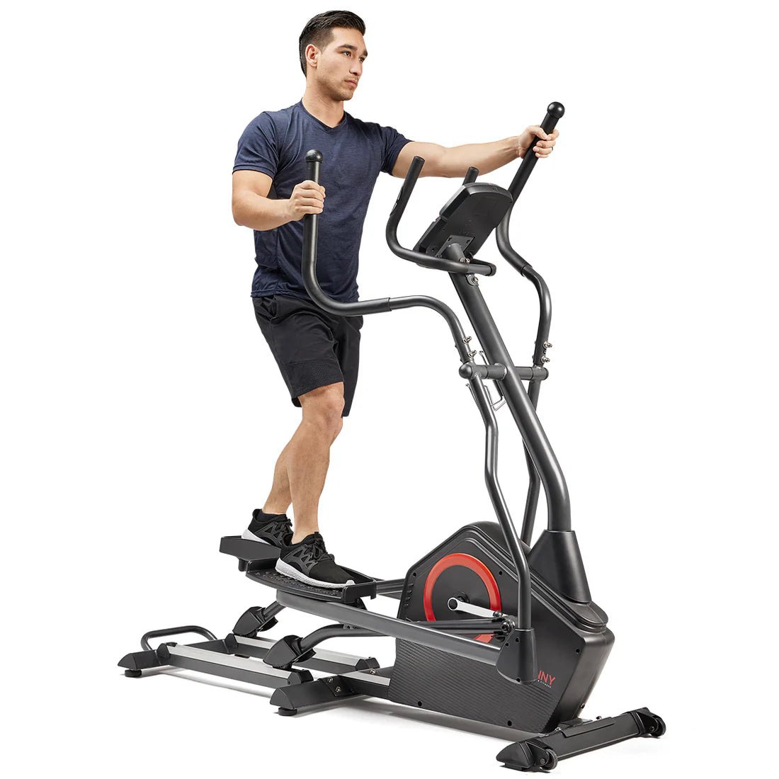 Smart Premium Extra Long Stride Length Programmable Electro - Magnetic Elliptical - Core Fitness House