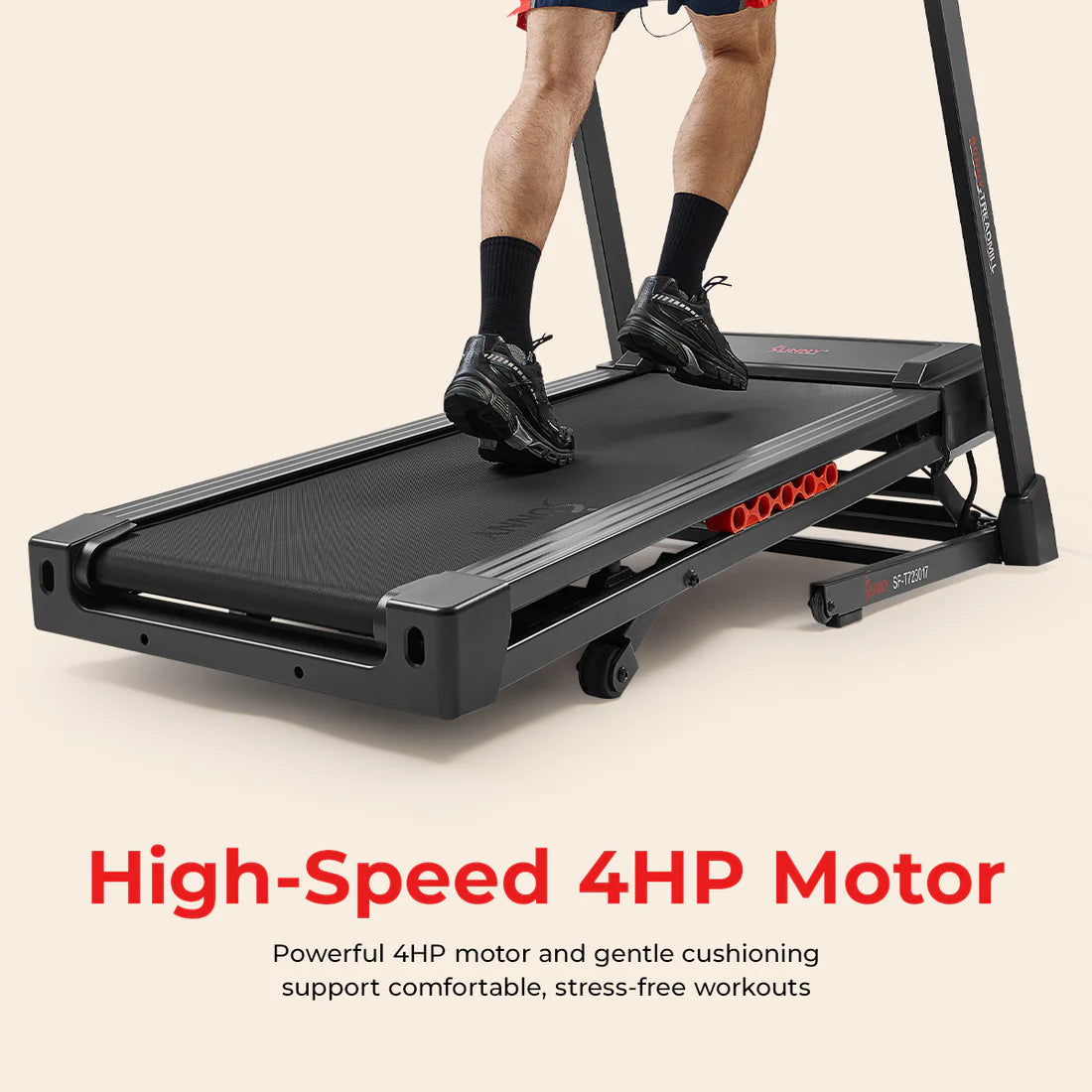 Sunny Health and Fitness Excel Smart Incline/Decline 20” Deck Treadmill