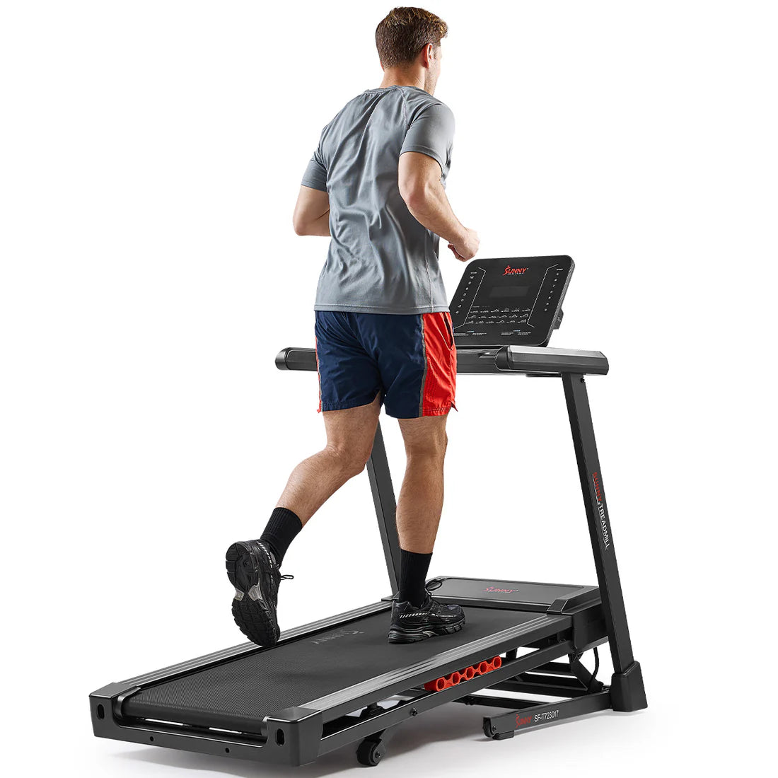 Sunny Health and Fitness Excel Smart Incline/Decline 20” Deck Treadmill