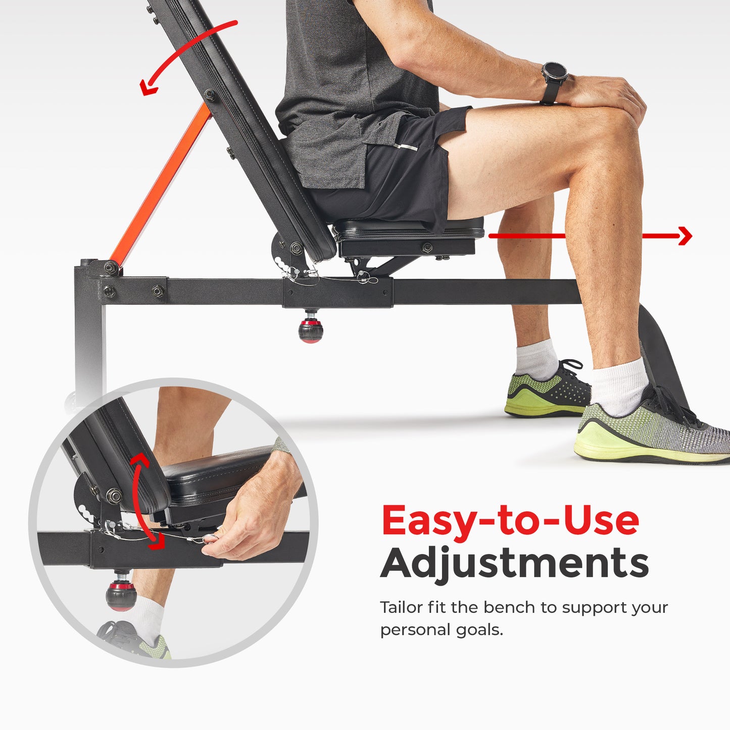 Adjustable Multifunction Weight Bench