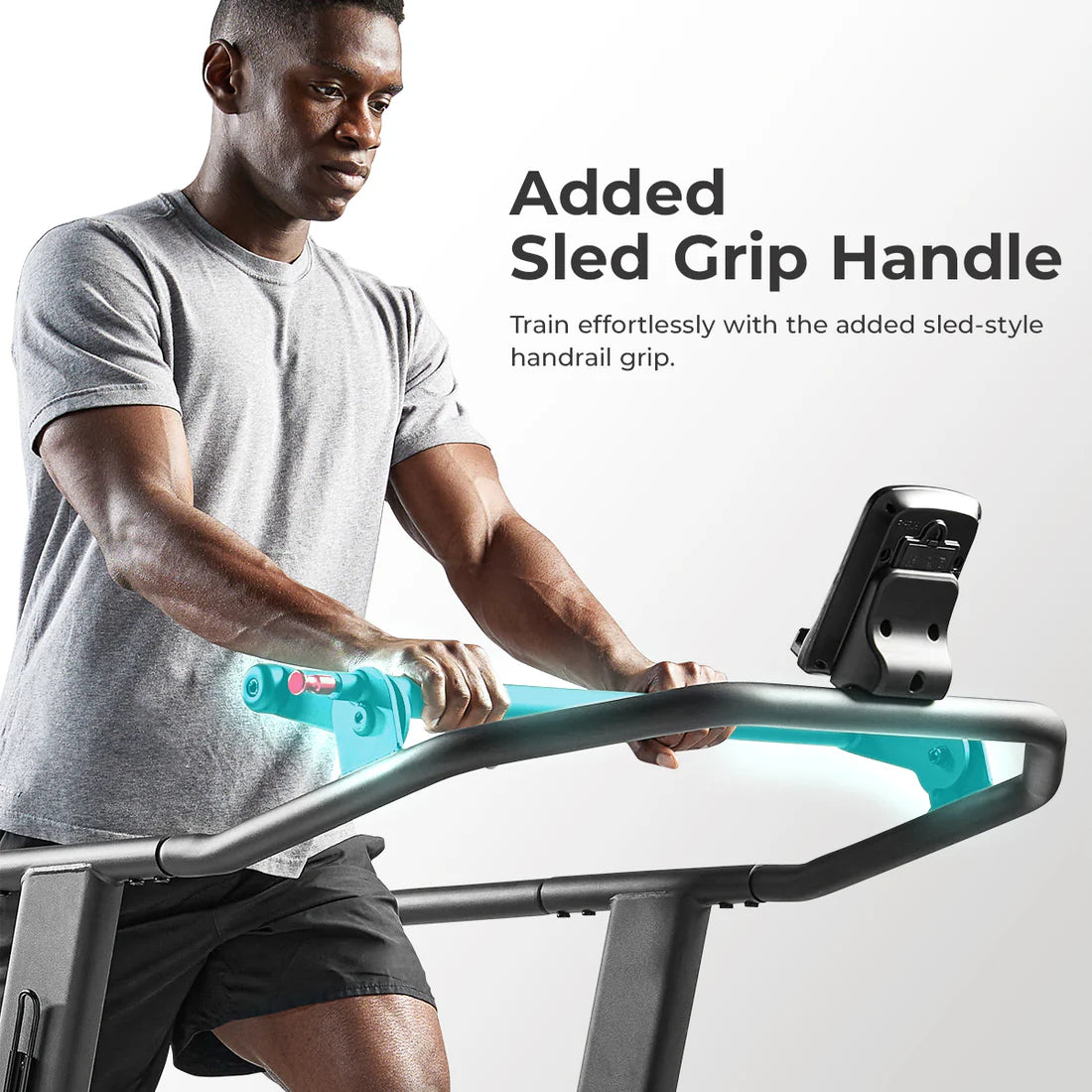 Sunny Health and Fitness Commercial Level Ergonomic Manual Treadmill
