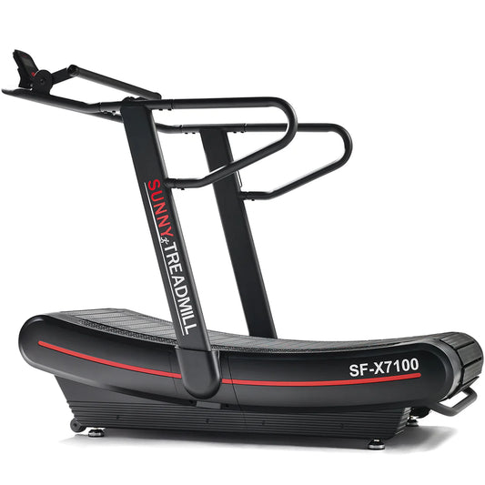 Sunny Health and Fitness Commercial Level Ergonomic Manual Treadmill