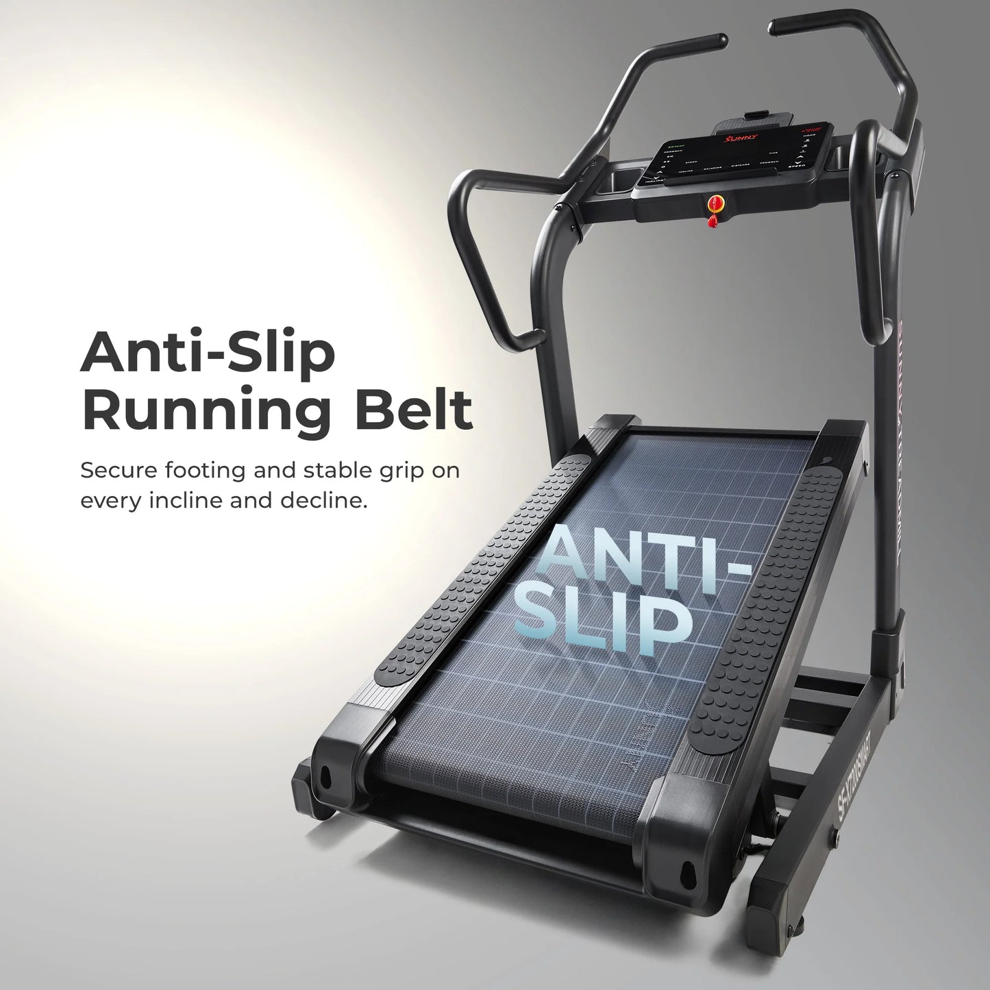 Sunny Health and Fitness Commercial Level Ultimate Incline Decline Treadmill